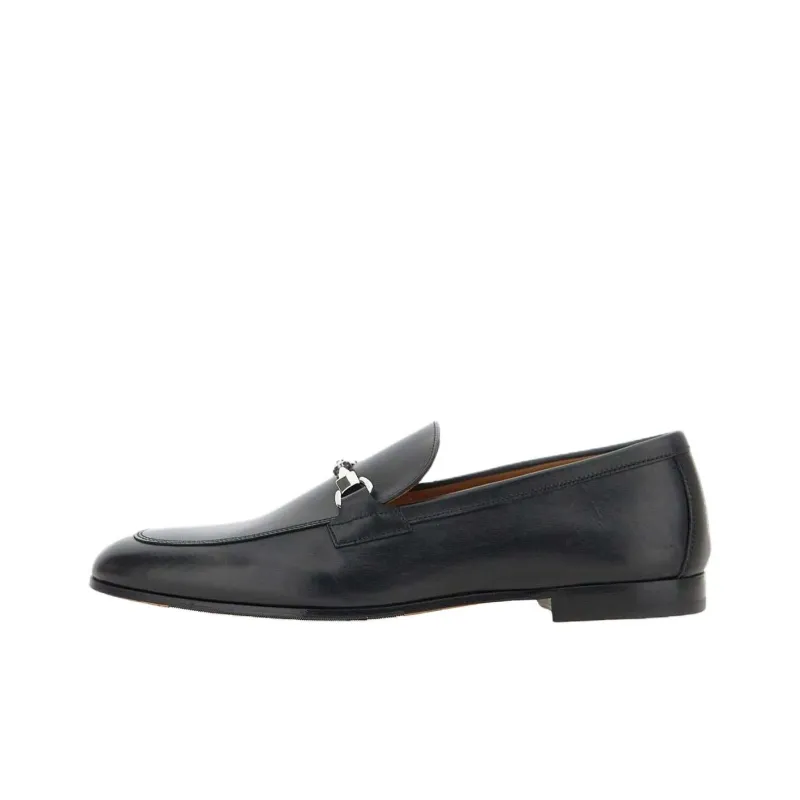 DOUCAL'S Nappato Casual Shoes Men's Black-0