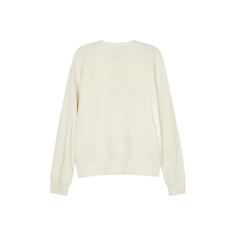 Skechers Sports Life Collection Sweatshirt Women's Tofu White-1