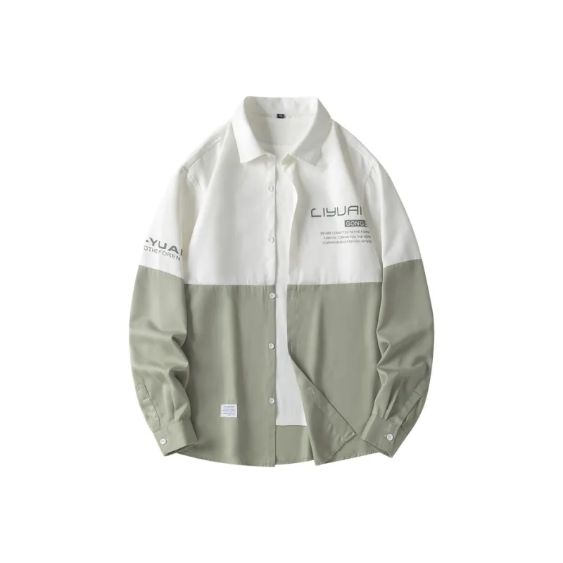 TESTUNG Fashion Versatile Shirt Unisex-4