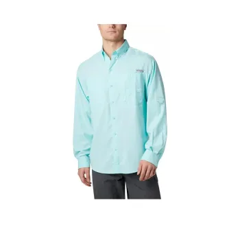 Columbia PFG Tamiami II Long Sleeve Shirt Shirt Men's Light Green