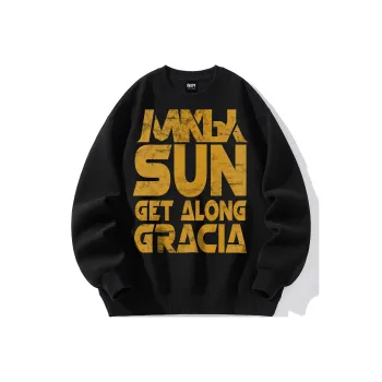 WKPY Fleece Lined Crew Neck Sweatshirt Unisex Couple's