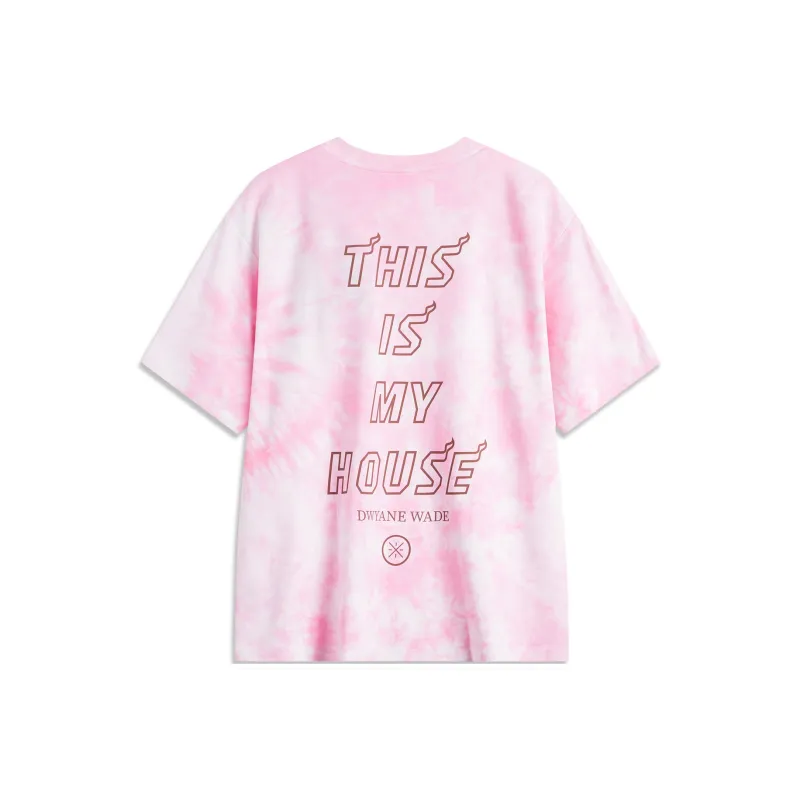 LiNing x ADAM T-Shirt Men's Phoenix Blossom Pink-0