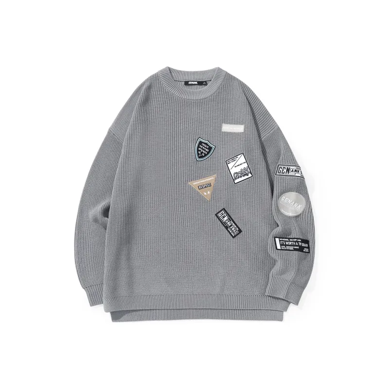 GENANX Sweaters Unisex-5