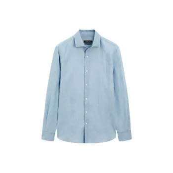 Massimo Dutti Shirt Men's Sky Blue