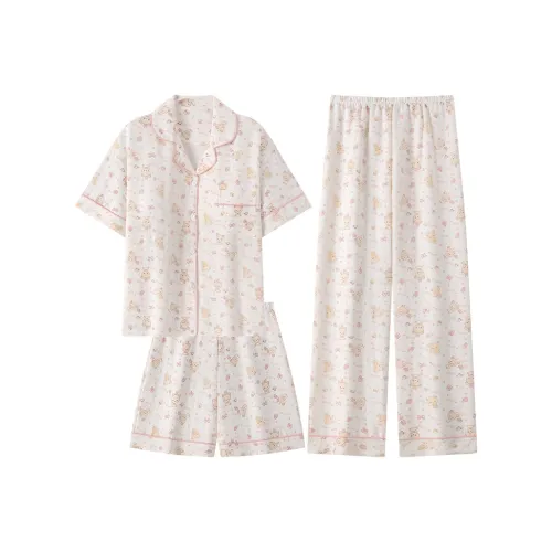 YUZHAOLIN Pajama Set Women's Apricot