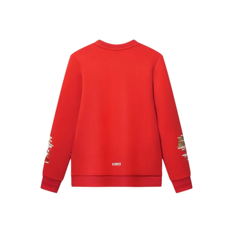 KSWISS Sweatshirt Women's 616 Enchanted Red-1