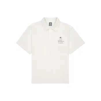 New Balance Polo Shirt Unisex White