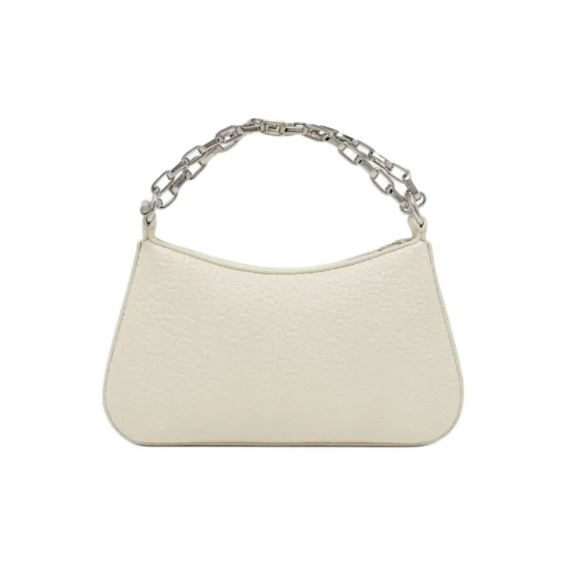 Alexander McQueen T Bar Lambskin Handbag Mini Women's Cream-2