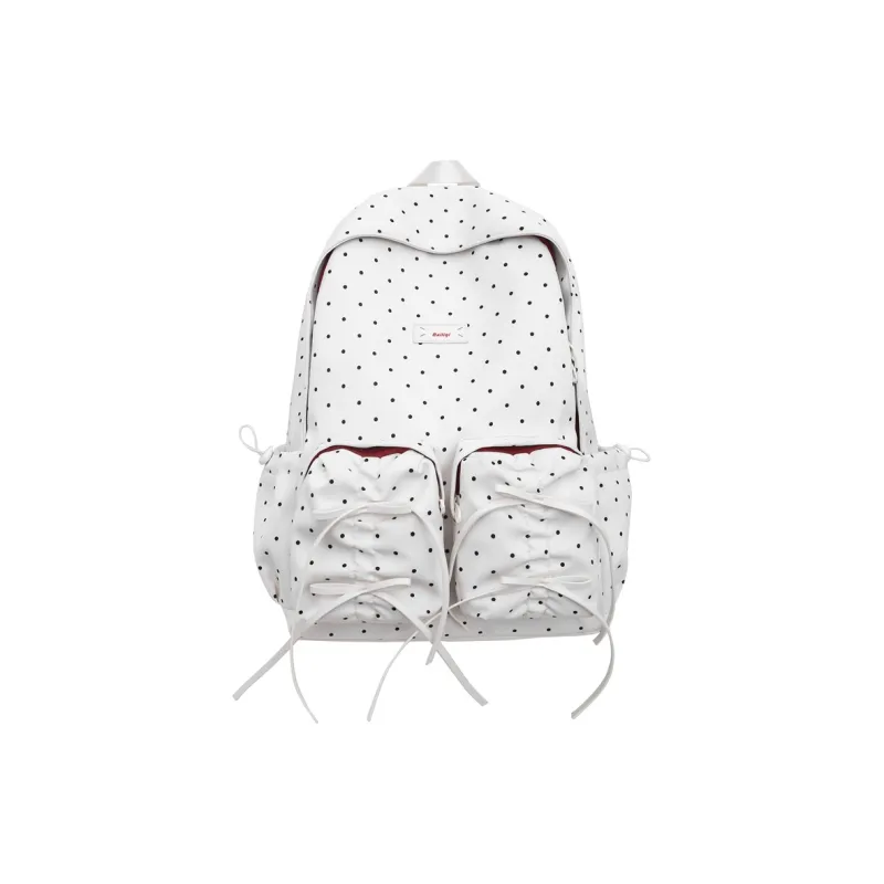 Alcohol Dragon Nylon Backpack Women's Multicolor-6