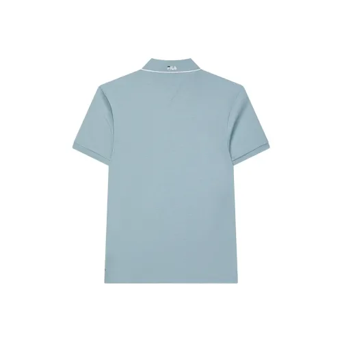 FILA Polo Shirts Men Forget Me Not Blue