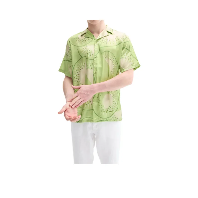 HOUSE OF SUNNY Shirt Men's Green-0