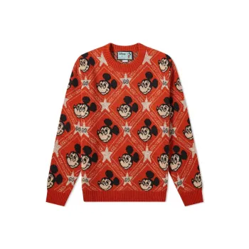 GUCCI X Disney Mickey Mouse Jacquard Jumper