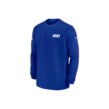 Nike New York Giants Logo Coach Men's Nike Nfl Long Sleeve Top