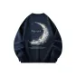 Navy Blue-White
