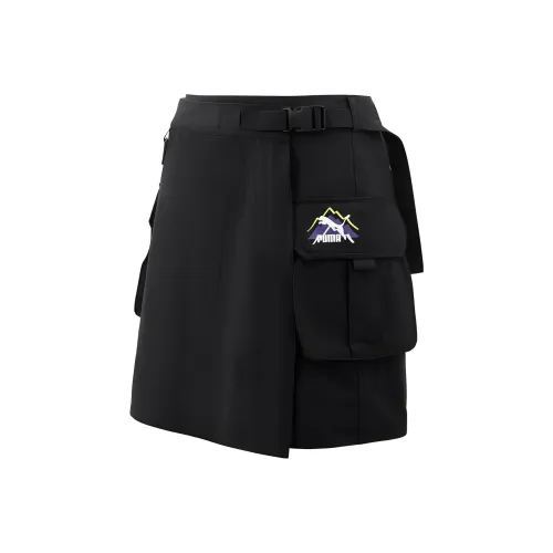 PUMA Casual Short Skirts Women's Black