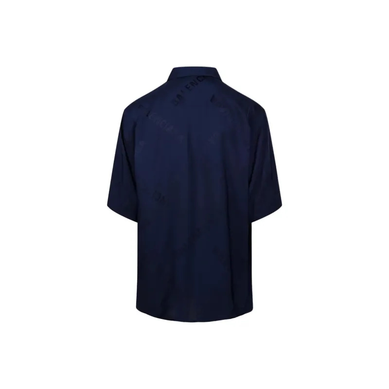 Balenciaga Short Sleeve Minimal Shirt-1