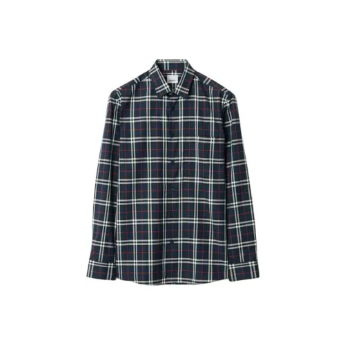 Burberry Simpson Checked Long Sleeved Shirt