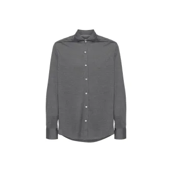 Brunello Cucinelli Mélange Jersey Shirt