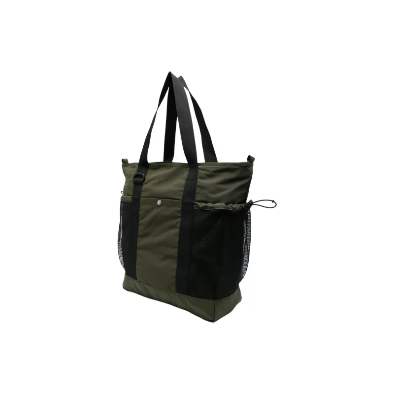 Carhartt WIP Polyester Tote Bag, Shopping Bag, Handbag Regular Men's Green & Black-1