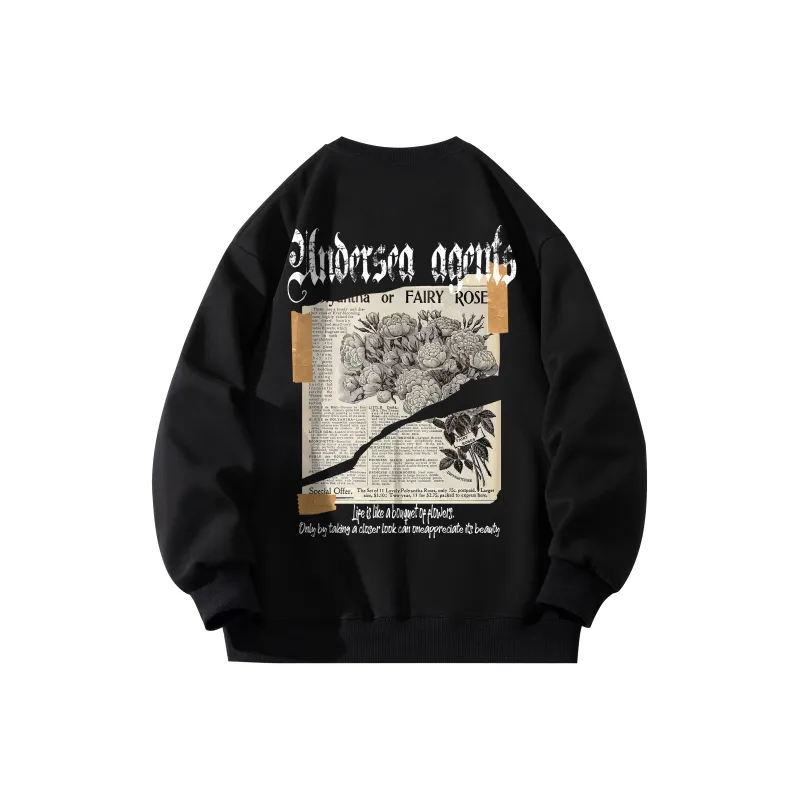 Small Columns Under The Sea Sweatshirt Unisex-0