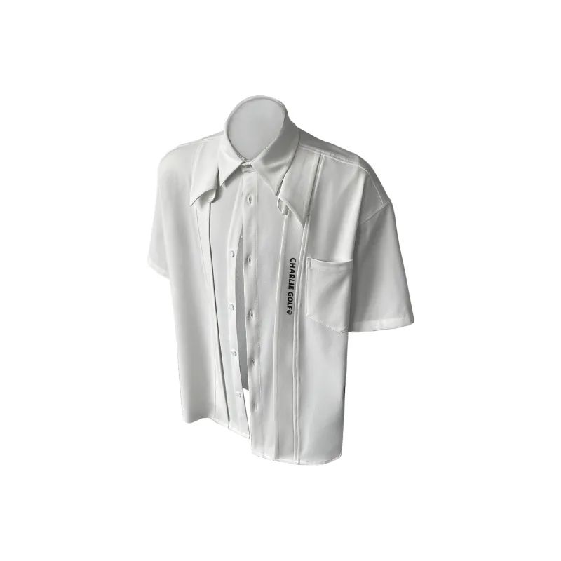 CHARLIE GOLF Short Sleeved Shirt Unisex-3