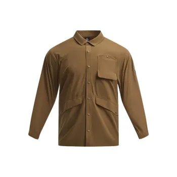 Under Armour Shirts Men Brown