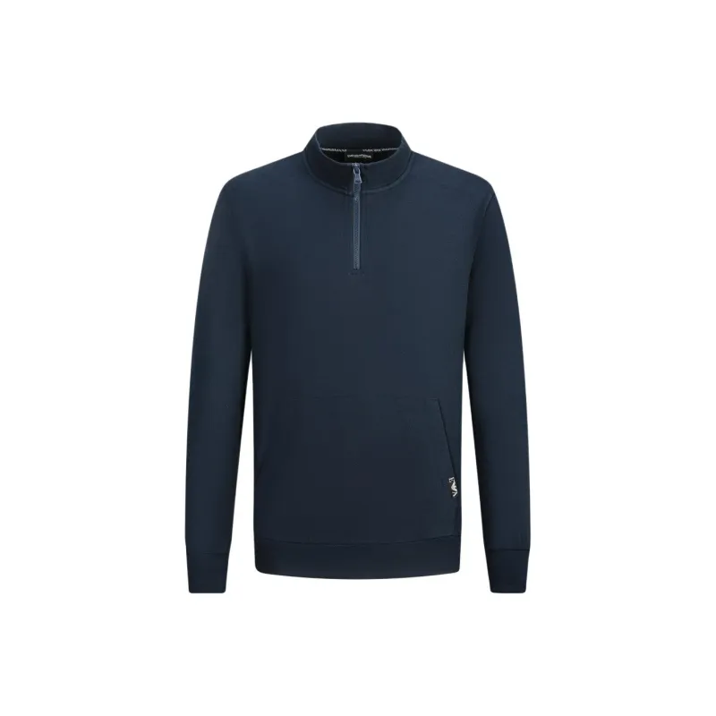 EMPORIO ARMANI FW24 Sweatshirt Men's Navy Blue-0