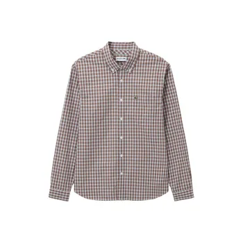 LACOSTE Checked Poplin Shirt