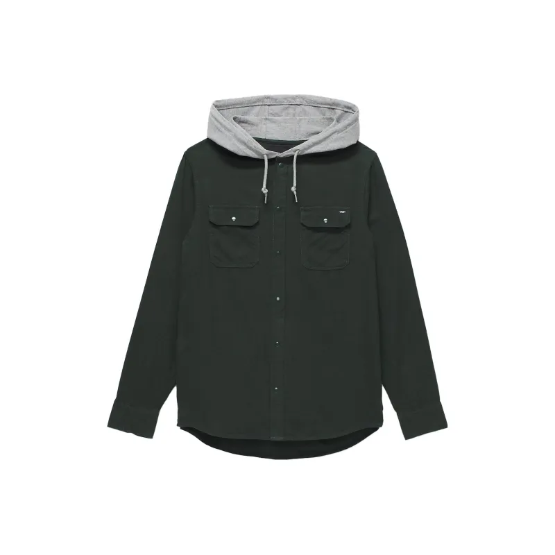Vans Shirt Men's Dark Forest Green-0