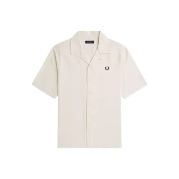 FRED PERRY Piqué Revere collar Shirt