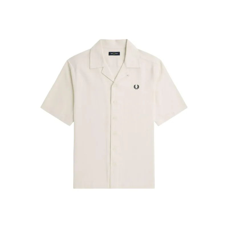 FRED PERRY Piqué Revere collar Shirt-0
