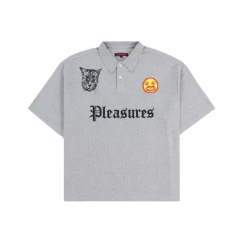 PLEASURES Wyatt Boxy Polo