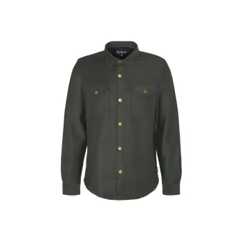 BARBOUR Barbour Carrbridge Overshirt Shirt Men's Medium Olive
