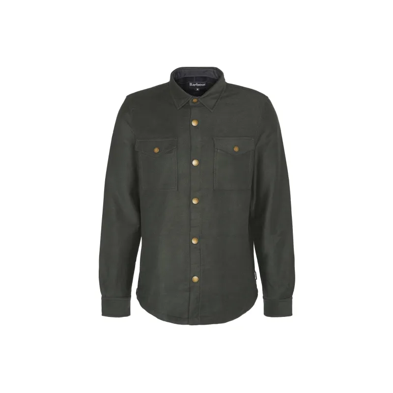BARBOUR Barbour Carrbridge Overshirt Shirt Men's Medium Olive-0