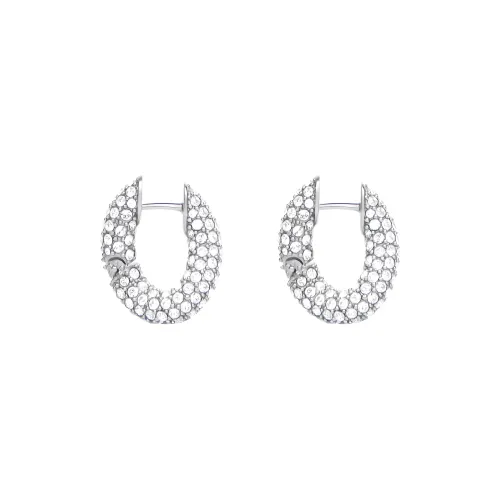 Balenciaga Loop Dot Hoop Earrings