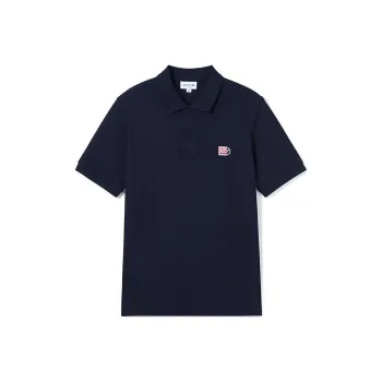 LACOSTE SS24 Polo Shirt Men's Navy Blue