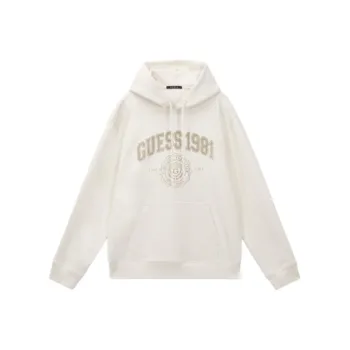 GUESS Sweatshirts Unisex Cream