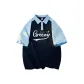 Navy Blue & Carolina Blue (White Logo)