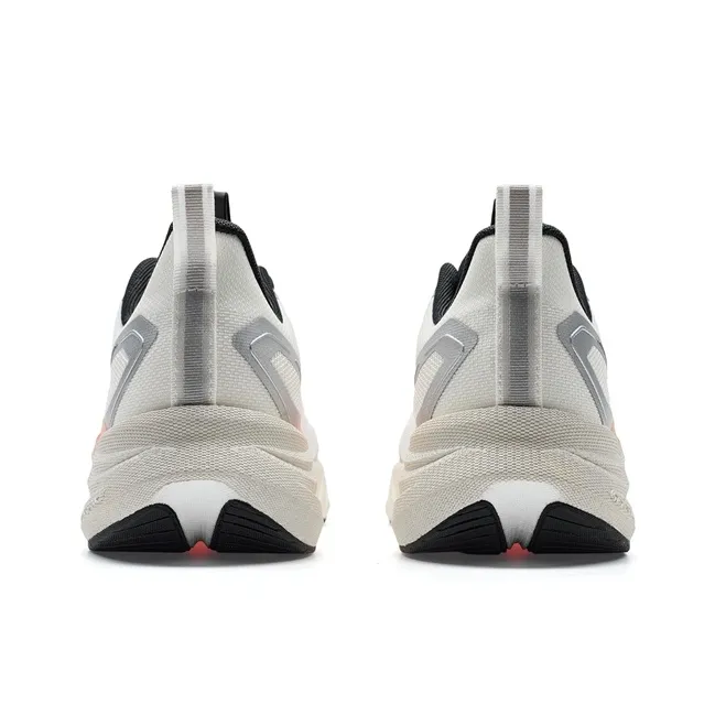 XTEP Hydrogen Wind 8.0 Breathable And Resilient Low Top Sprint Running Shoes Men's White Silver-4