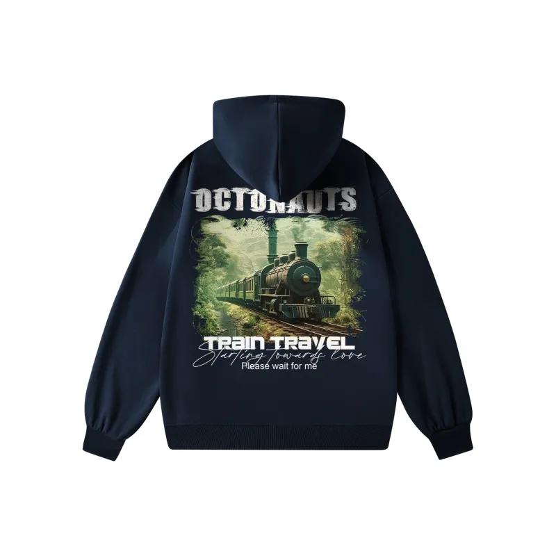 Small Columns Under The Sea Hoodie Unisex-2