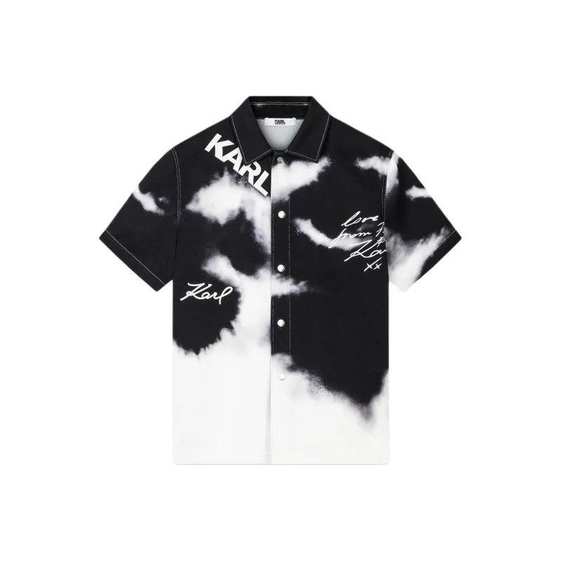 KARL LAGERFELD SS24 Shirt Men's Multicolor-0