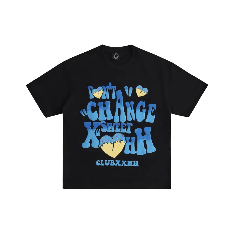 Clubxxhh T Shirts Unisex Black-0