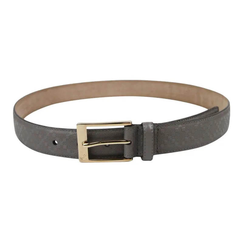 GUCCI Leather, Metal, Metal Leather Belts Men's Multicolor 2CM-1