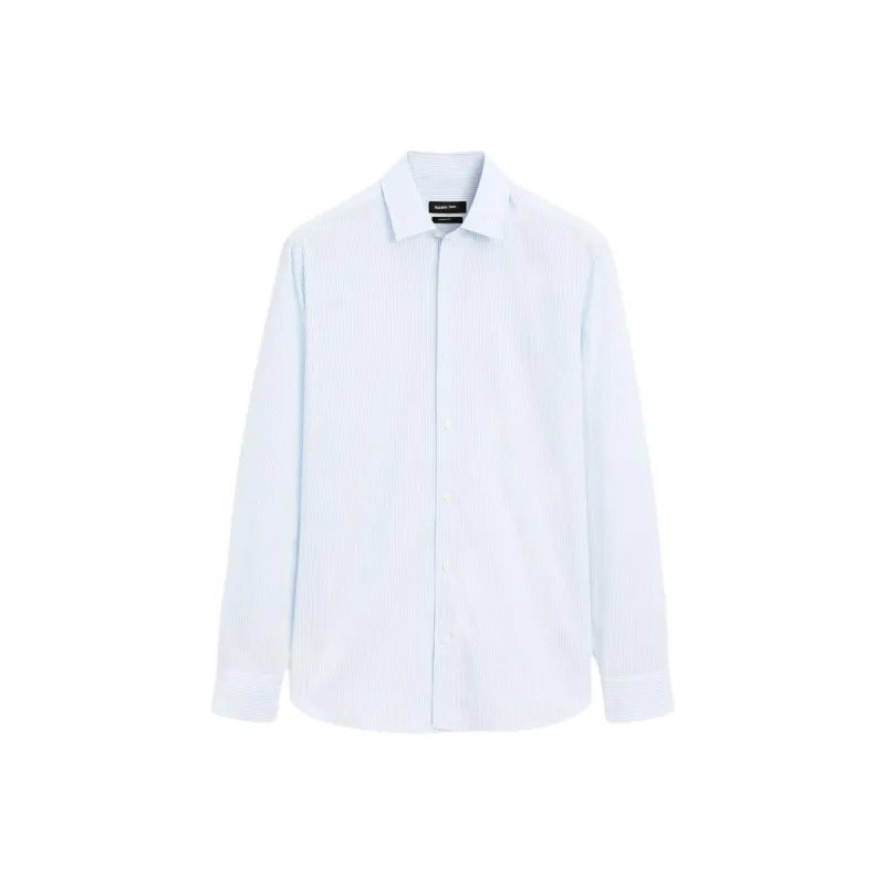 Massimo Dutti Shirts Men Blue-0