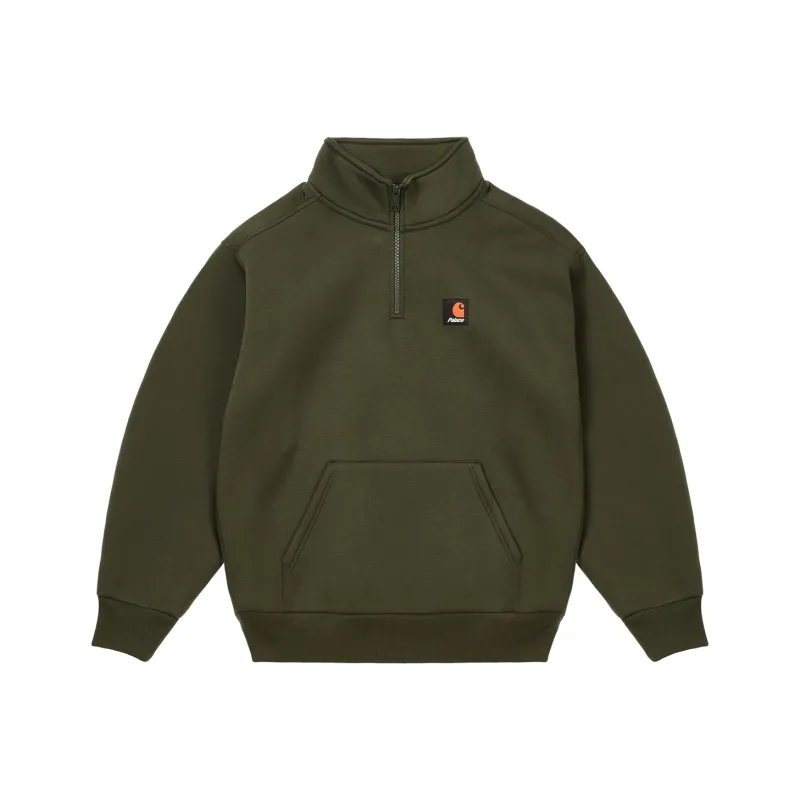 PALACE Carhartt Wip Carlux 1/2 Zip Sweatshirt-0