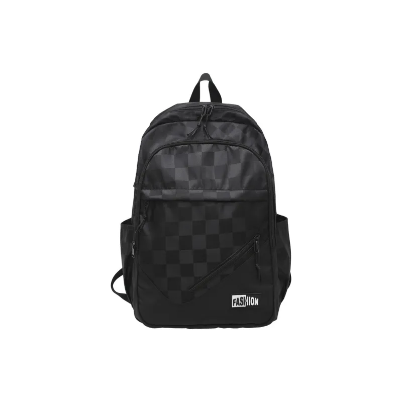 HCXK Nylon Backpack Unisex Black-0