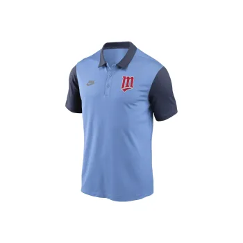 Nike MLB Collaboration Minnesota Twins Cooperstown Polo Shirt Minnesota Twins Men's Light Blue