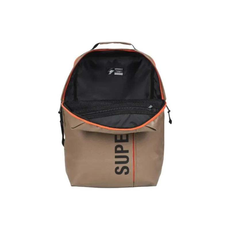 SUPERDRY Polyester Backpack Tubas Unisex Brown-3