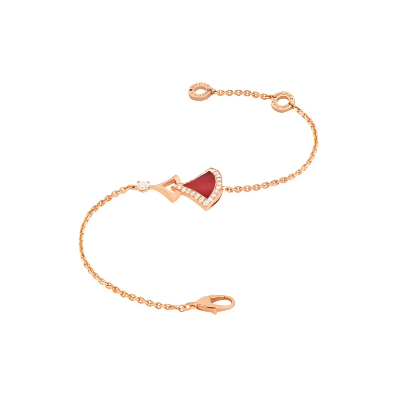 BVLGARI 18K Rose Gold Bracelets Women's Rose Gold-1