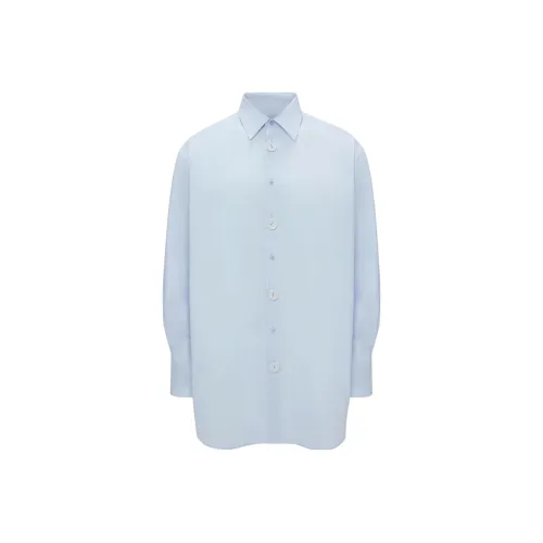 JW Anderson Logo Embroidered Oversized Shirt
